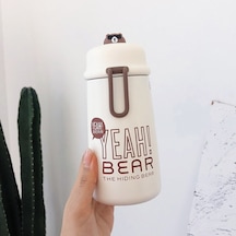 Shun Paslanmaz Çelik Termos - Vakum Flasks & Termos, 6-12 Saat Isı Yalıtımı, Çevre Dostu Beyaz Beyaz