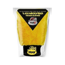 Sogex Oto & Ev Yıkama Ve Cila Eldiveni Mikrofiber Araç Yıkama Eldiveni Sarı