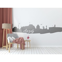 Elazığ Sitüel Sticker - Elazığ Sitüel Duvar Sticker Dekoratif Odası Duvar Sticker Duvar Süsü 65x15-0 Renkli