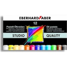 Oil Pastel Crayons Cardboard Box Of 12 Karışık