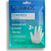 Derminix Aloe Vera Özlü Hyaluronik Asit & Vitamini E İçerikli Nemlendirici El Maskesi 2'li
