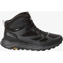 Jack Wolfskin Terraventure Texapore Mid M Erkek Siyah Outdoor Bot 4051521-6000