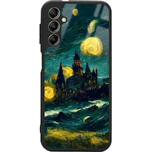 Samsung Uyumlu A04s Van Gogh Tasarımlı Glossy Telefon Kılıfı Çok Renkli