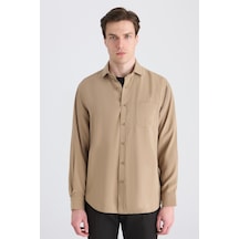 D'S Damat Ds Damat Comfort Vizon Düz Gömlek 5hc02kc01327m Çok Renkli