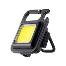 Unichrome Led Anahtarlıklı Metal Kasa El Feneri Şişe Açacağı Usb Li Şarj Çok Renkli