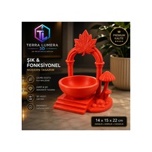 Dekoratif Yaprak Kemer Tütsülük & Takı Standı