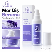Yues Mor Diş Serumu Renk Dengeleyici 30 Ml Gs-013v