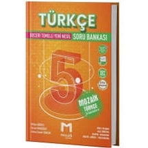 Mozaik Yayınları 2025 5.sınıf Türkçe Soru Bankası