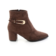 Kahve Süet Kadın Bot & Bootie K02233050472