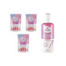 Vivet Granül Sir Ağda Pudralı 250gr + Vivet Ağda Sonrası Temizleme Ve Masaj Yağı 125ml