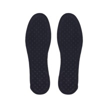 Siyah Bambu Kömür Deodorant Tabanlık Örgü Nefes Emici Ter Ayakkabı Pedleri Erkekler Koşu Spor Ekleme Hafif Astarı Brioche 35