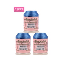 3 Adet Altınbaşak Oya Ve Dantel İpi 20 Gr - Royaleks - No: 466