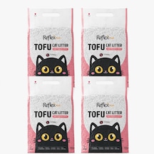 Reflex Tofu Bebek Pudrası Kokulu Kedi Kumu 4 X 7 Lt