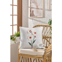 Soft Kadife Baskılı 43 X 43 Cm Kırlent Kılıfı Çok Renkli