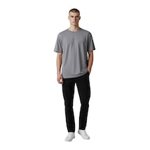 Cazador Erkek Basic T-shirt Caz.44070 Gri