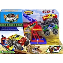 Express Wheels Die Cast Metal Araçlı Fırlatma Rampası