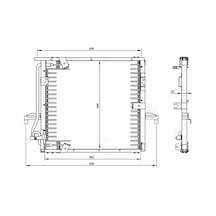 Orıs Cbm165020 Klima Kondenseri Bmw 3serisi E36 90 483x468x20 Oto.- mek. 64531385165