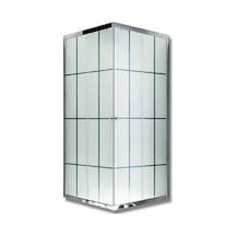 Durul Duşakabin Kare Kumlama Karomat Desen Parlak