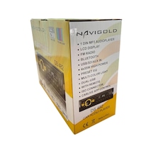 Navigold Ds 482 Bluetooth'lu Usb/sd/mmc/fm Destekli Oto Teyp - 7 Renk Işıklı Mp3 Çalar