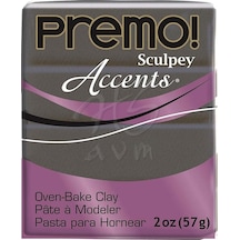 Premo Accents Polimer Kil 57G 5120 Graphite Pearl