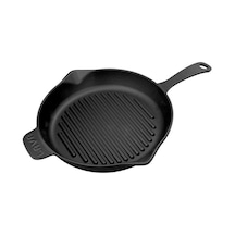 Lava Yuvarlak Saplı Demir Döküm 28 CM Izgara Tavası