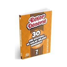 7. Sınıf Din Kültürü Ve Ahlak Bilgisi Rekor Deneme- Startfen Yayınları