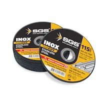 SGS INOX KESİCİ 115MM x 1.0MM x 22MM SGS2150 (10 Adet)