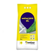 Weber Joint Silikonlu Derz Dolgusu Açık Gri 5  KG
