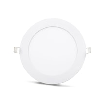 Noas 12w Sıva Altı Yuvarlak Slım Led Panel Beyaz Işık