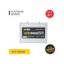 Werer Energy 36V 600Ah LiFePO4 Platinum Series Bluetooth'lu Lityum Demir Fosfat Akü