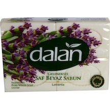 Dalan Geleneksel Saf Beyaz Lavantalı Katı Sabun 150 G 4^lü