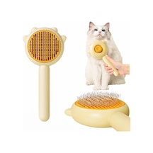 3b Trend Kedi Ve Köpekler İçin Pati Görünümlü Tüy Toplama Tarağı Ergonomik Kolay Temizlenen Fırça