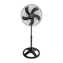 Kumtel KTF-345 Siyah 18" Ayaklı Vantilatör 60 W 5 Pervaneli 3 Kademeli 132 CM Kumtel KTF-345 Siyah 18" Ayaklı Vantilatör 60 W 5 Pervaneli 3 Kademeli 132 CM