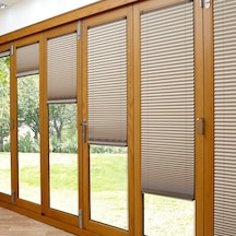 Cam Balkon Plise Perde İthal Vip Serisi, 9 Renk, Alüminyum Kasa (442549120)