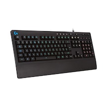 G213 Rgb Kablolu Oyuncu Klavyesi, Lıghtsync Teknolojisi, Sıvı Dökülmesine Dayanıklı, Özel Medya Denetimleri, Tür
