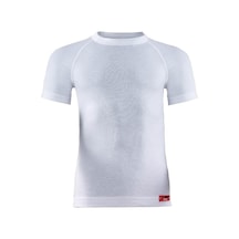 BlackSpade 9267 Active Unisex Çocuk Termal T-Shirt Beyaz