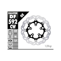 Ktm 390 Adventure Ön Fren Diski 320 Mm 2022 Sonrası Döküm Jant Galfer Dalgalı Hareketli Aluminyum Disk