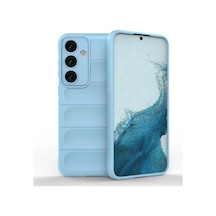 Newface Samsung Galaxy S24 Kılıf Optimum Silikon - Sky Blue Açık Mavi