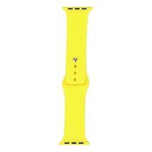 Watch 7 45mm Band Serisi Klasik Kordon Silikon Strap Kayış-sarı