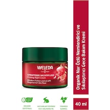 Weleda Pomegranate & Maca Peptides Organik Nar Özlü Sıkılaştırıcı Gece Bakım Kremi 40ml