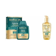 Keratin &amp Argan Onarıcı Şampuan 300 Ml - Yıpranmış Ve Hasar Görmüş Saçlar &amp Bioxcin Keratin &amp Arga