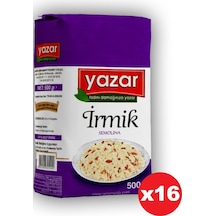 Yazar İrmik 16 x 500 G