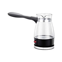 Ebitda Tr-4588 Elektrikli Cam Cezve, 0.5 Lt, Arow Foam Coffee, Sıcak Kahve, Şık Tasarım