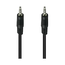 Pm-1843 Siyah 3.5mm Erkek-erkek 5 Metre Stereo Aux Ses Kablosu Belirtilmemiş