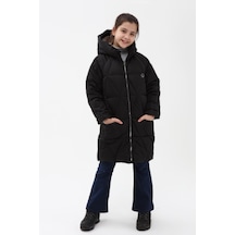 Benitto Kids Kız Çocuk Kaban 22bnt51251-Siyah