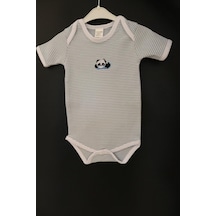 Ender Home Pamuklu Kısa Kollu Çıtçıtlı Bebek Zıbın Atlet Iç Body 001