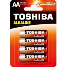 TOSHIBA LR6 BLS Alkalin AA Kalem Pil 4 lü