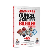 İndeks Akademi 2026 Kpss Güncel Ve Kültürel Bilgiler Çalışma Kitabı 65 Deneme İlaveli - Aydın Yüce, Emrah Vahap Özkaraca İndeks Akademi Yayıncılık
