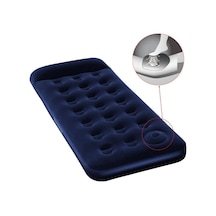 Bestway Pavillo Twin 188x99x28 CM Pompalı Mavi Şişme Yatak Mavi