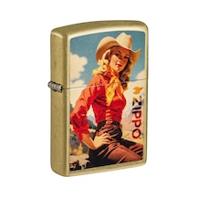 Zippo Cowgirl Dizayn Çakmak
